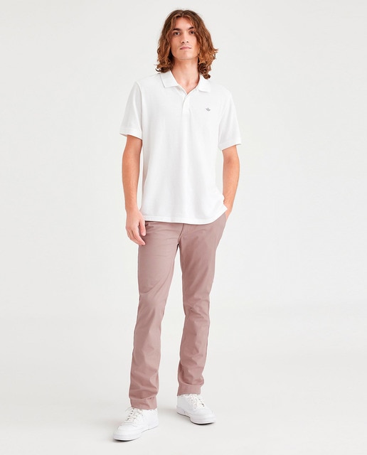 Pantalón de hombre estilo chino casual California Khaki skinny fit