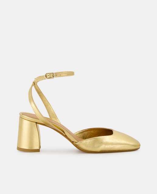 Sandalias Zapatillas Doradas NiÃ±a Color Dorado Zapatillas De NiÃ