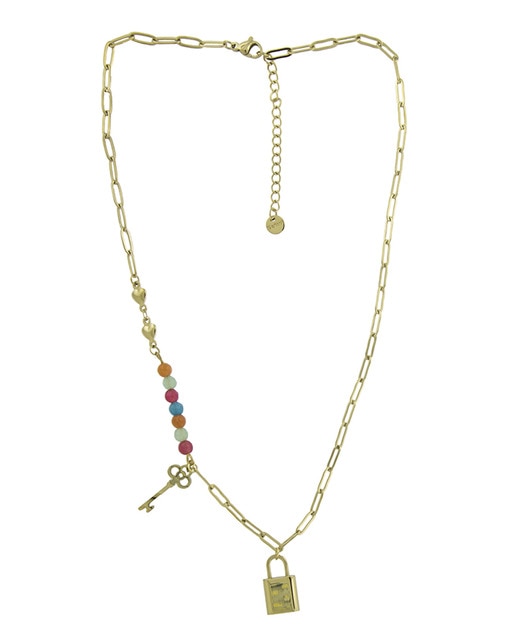 Candado Llave Colors Gold