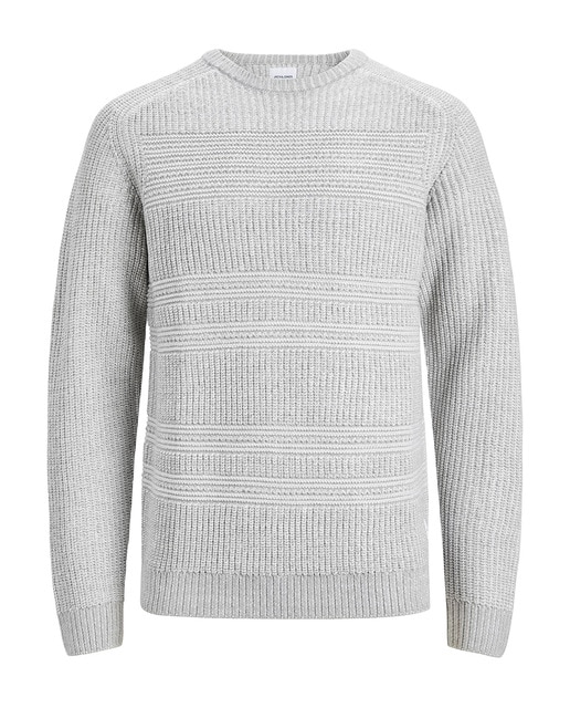 Jersey de punto cuello redondo de hombre