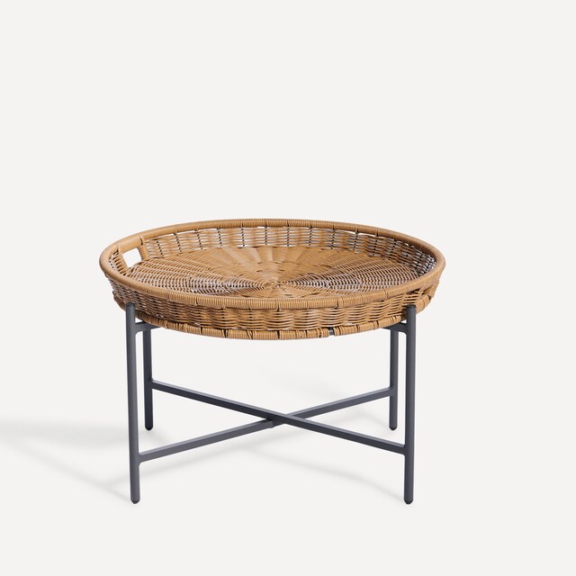 Mesa de centro de jardín de fibra sintética Charlotte El Corte Inglés