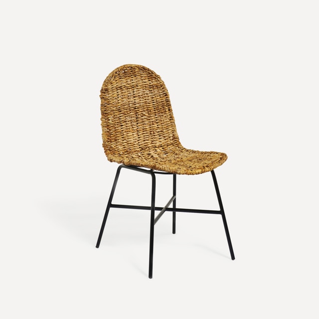 Silla de comedor de fibra natural Racket El Corte Inglés