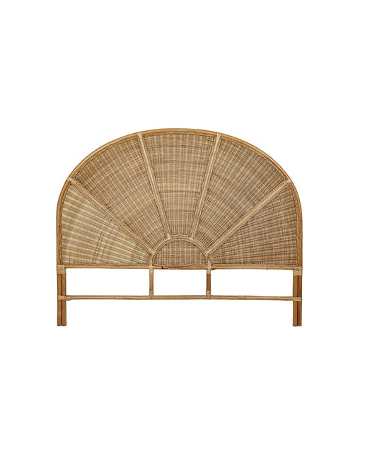 Cabecero rattan