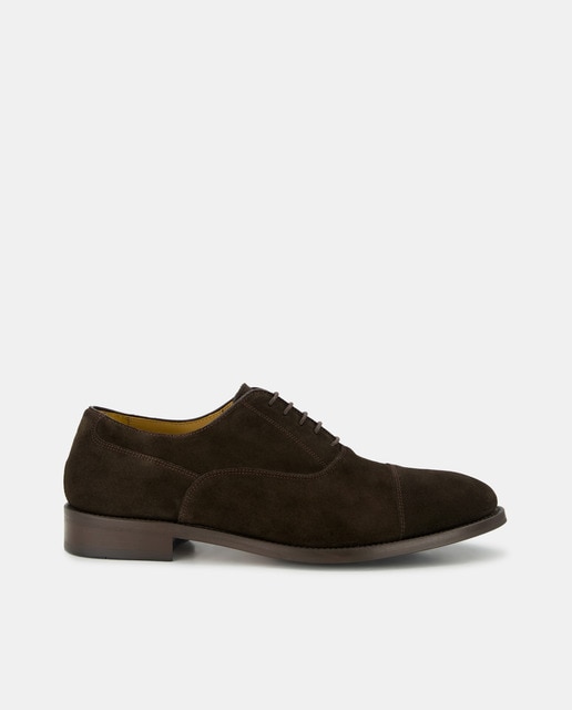 Emidio Tucci - Zapatos de cordones de hombre en piel con puntera recta.