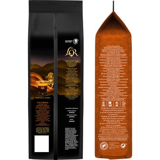 Café en grano Colombia 100% arábica intensidad 8 paquete 500 g - L'or Espresso
