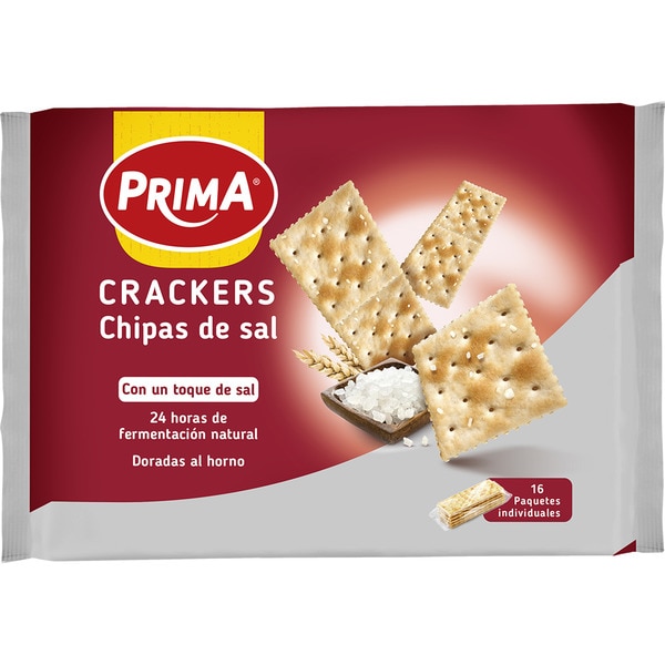 Cracker mit grobem Salz Paket 500 g