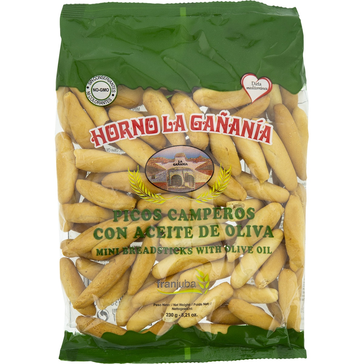 picos camperos con aceite de oliva
