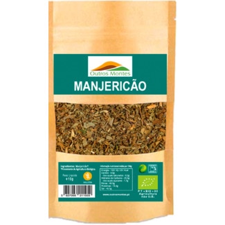 Outros Montes Manjericão Bio embalagem 15 g