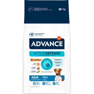 Advance Alimento Seco para Cão Mini Adulto de Galinha e Arroz embalagem 7 kg