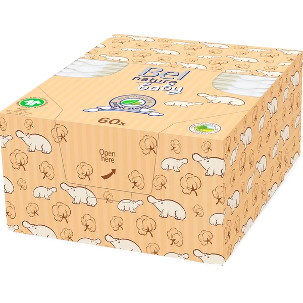 Cotonetes Segurança embalagem 60 unidades