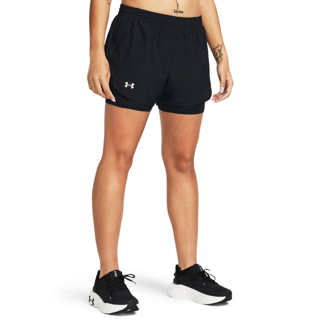 Short femme Fly By 2 in 1 Under Armour Under Armour Sports