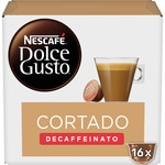 Robusta-Kaffe mit etwas Milch Espresso Macchiato koffeinfrei Karton 16 Kapseln
