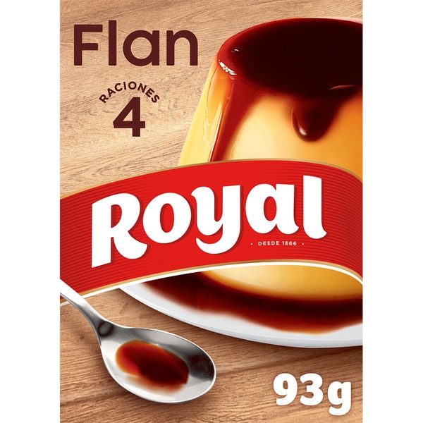 flan para preparar 4 raciones estuche 93 g