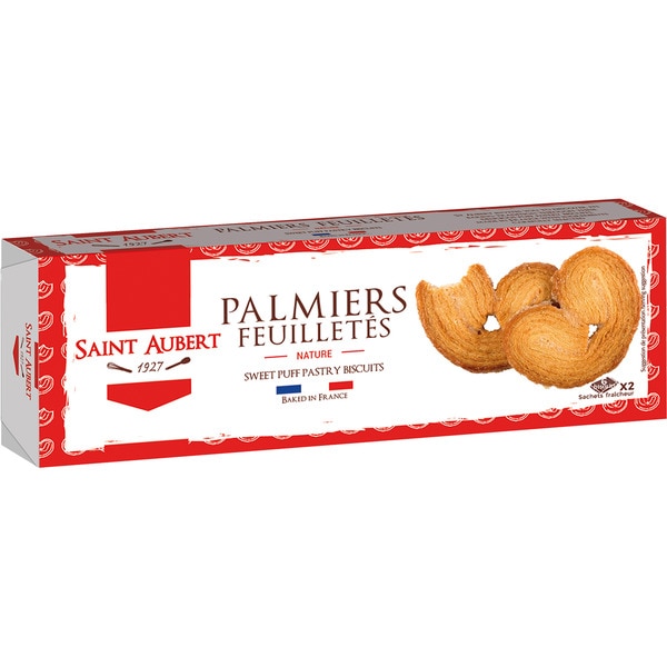 Kleine Schweinsohren aus Blätterteig Karton 100 g