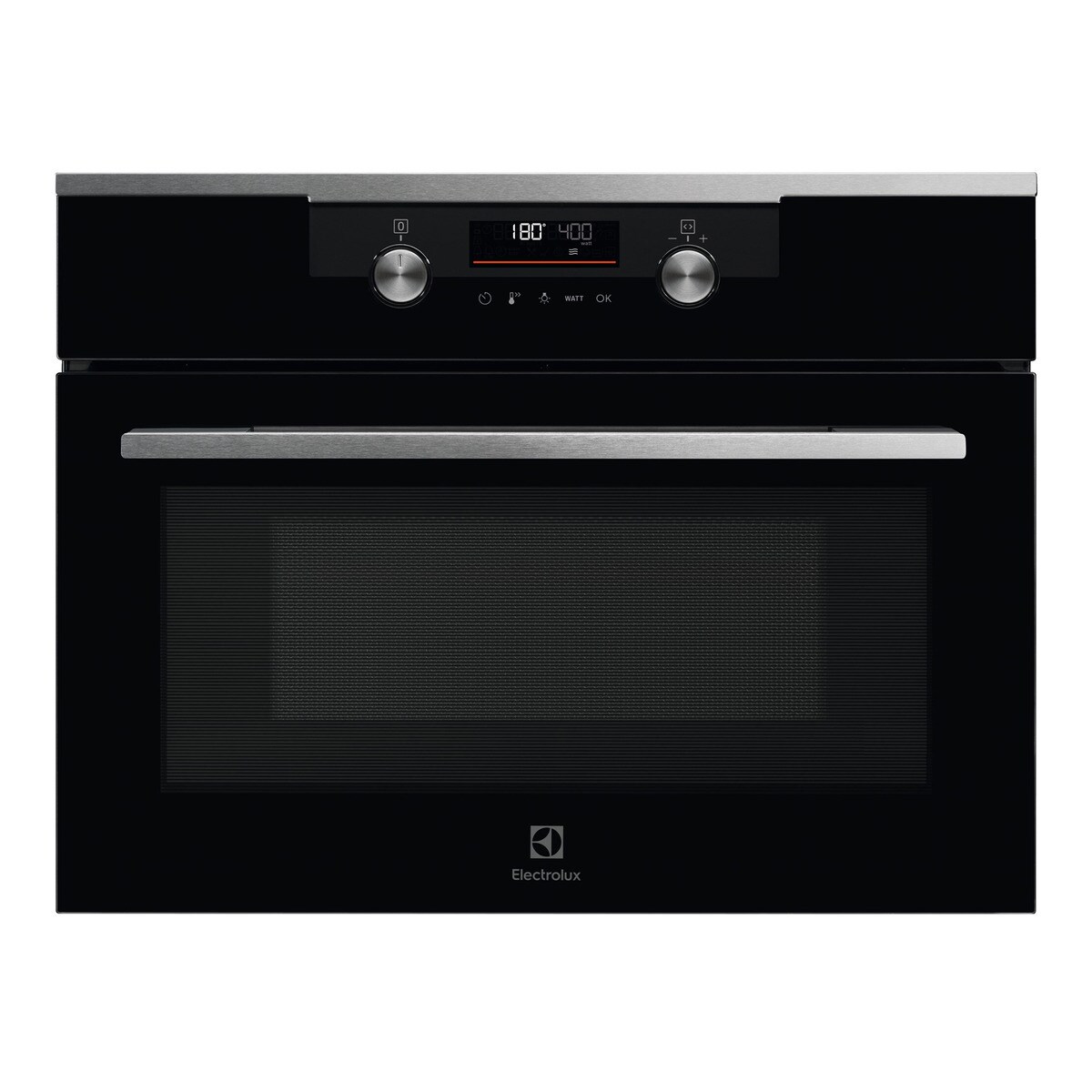 Electrolux – Horno compacto Electrolux con esmalte de fácil limpieza, 23 funciones- CKM806CX.