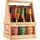 LA SAGRA Premium, Red Ale, White wheat, IPA, Suxinsu and Bohío wooden basket of 6 craft beers bottles 33 cl
