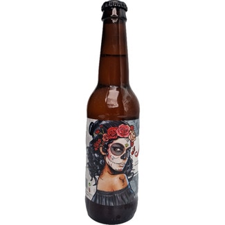 KATRINA cerveza artesana lager mejicana con agave azul botella 33 cl