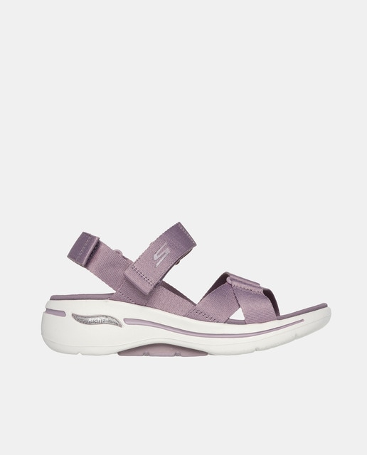 Sandalias de cuña GO WALK Arch Fit de mujer en textil