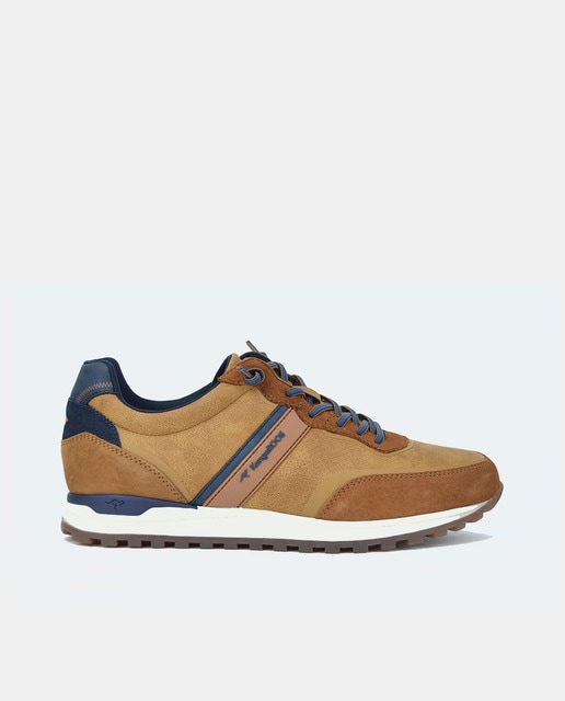 Zapatillas de hombre tipo running bajas con elásticos