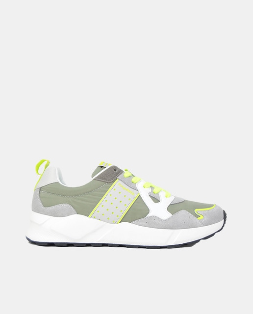 Zapatillas de hombre tipo running bajas con cordones