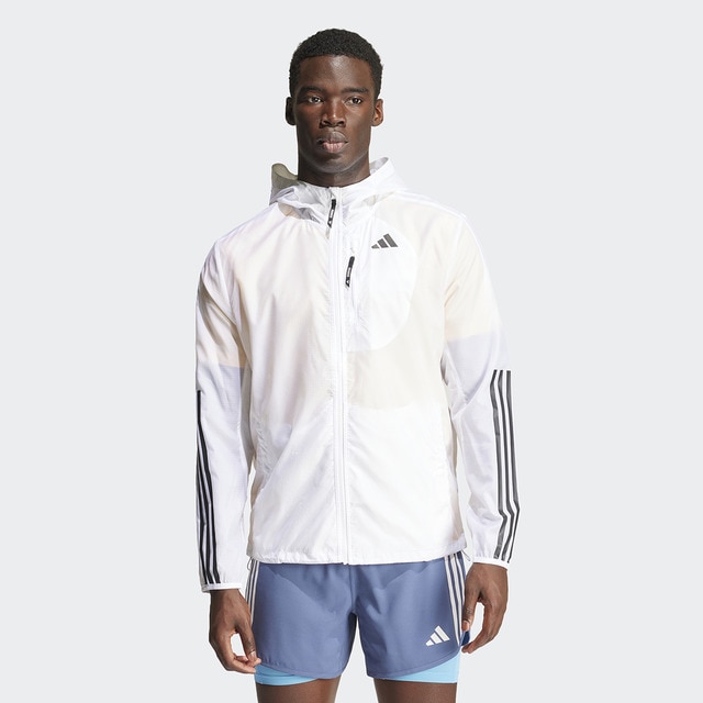 Chaqueta de hombre Own the Run 3 Stripes adidas
