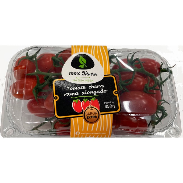 Tomate Cherry Rama Alongado embalagem 350 g