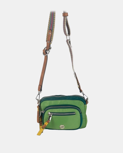 Green nylon crossbody bag new arrivals