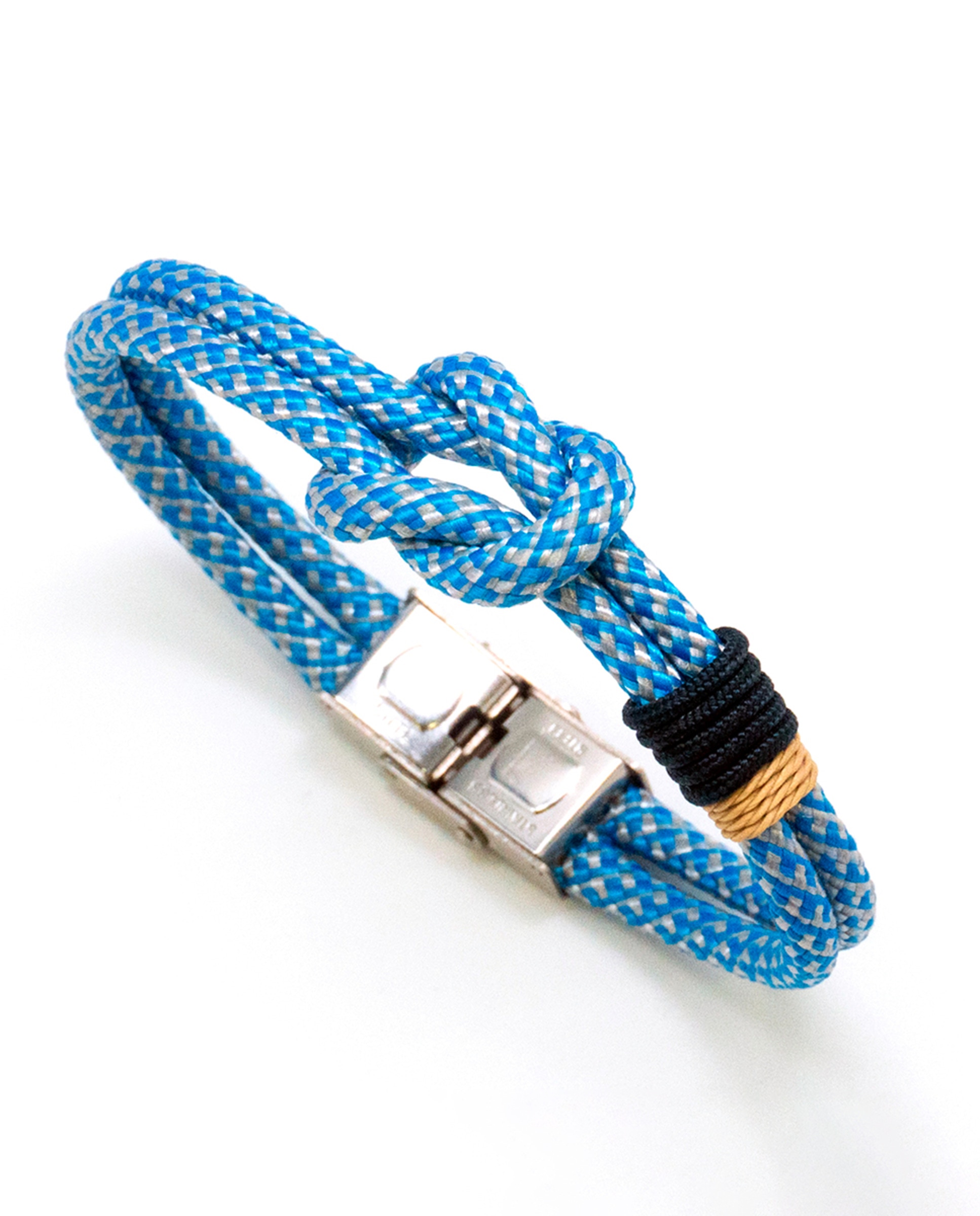 Hispania Colors - Pulsera con cordón náutico e hilo.