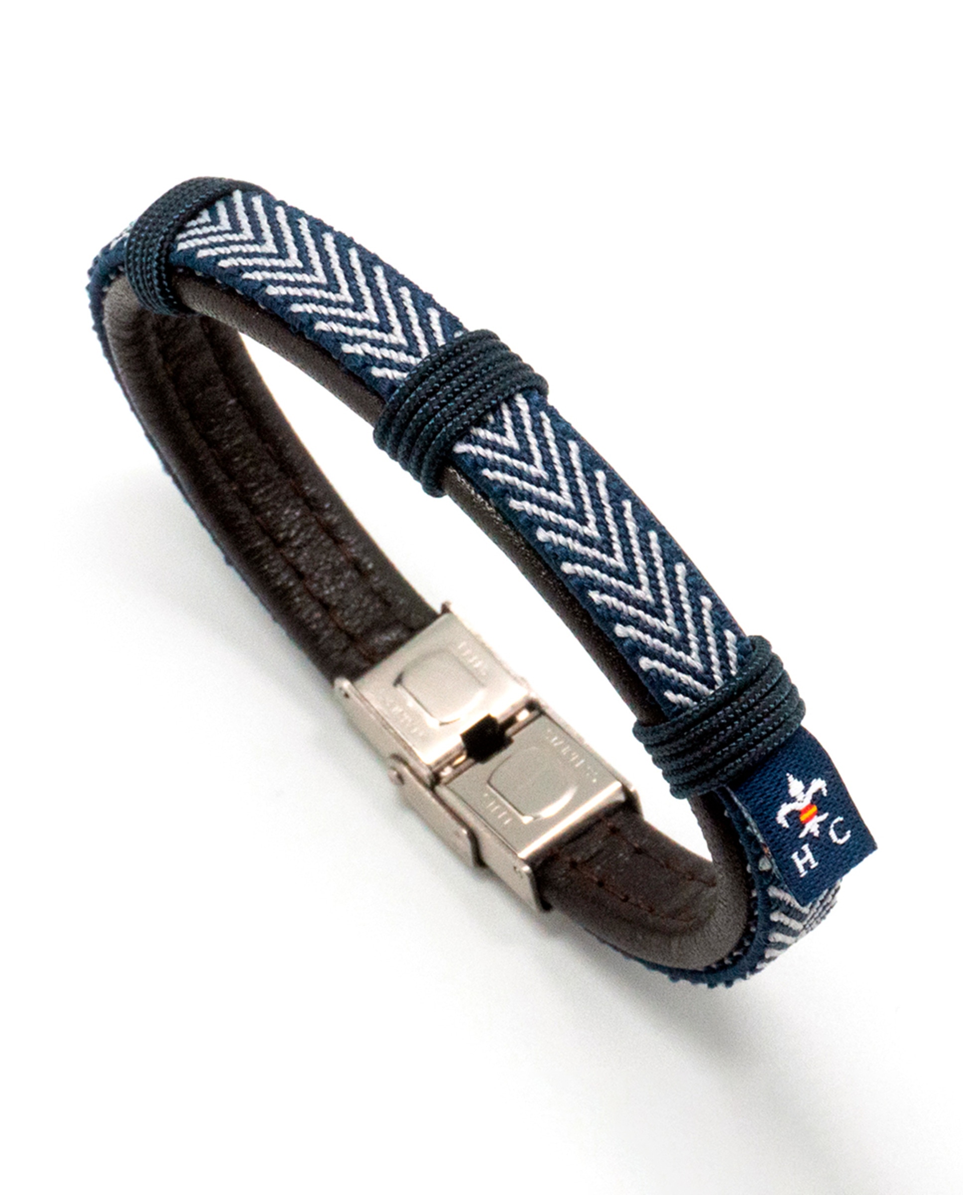 Hispania Colors - Pulsera con espiga azul marino.