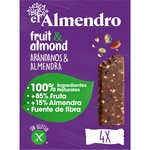 cranberry and almond bars 4-pack, gluten-free case 140 g 4 servings
