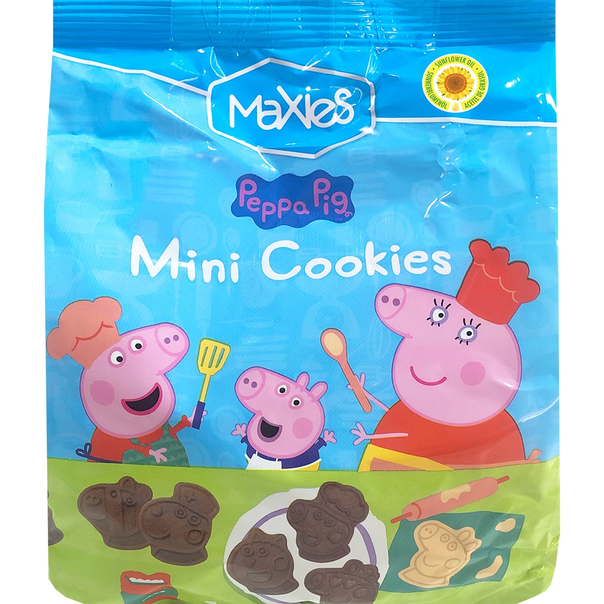 Peppa pig mini cookies de chocolate