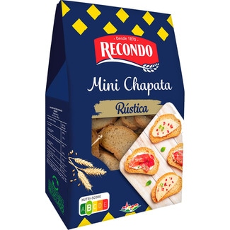 RECONDO Rustikales Mini-Ciabatta-Brot Karton 100 g