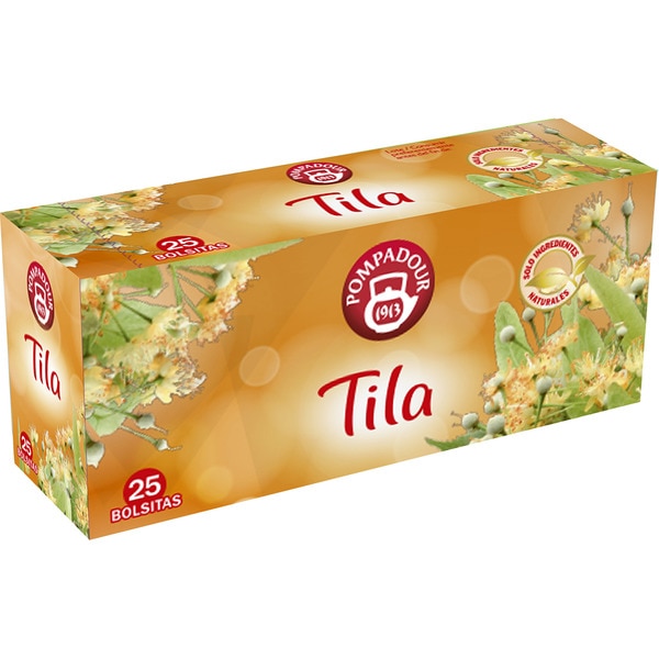 infusión de tila estuche 25 bolsitas