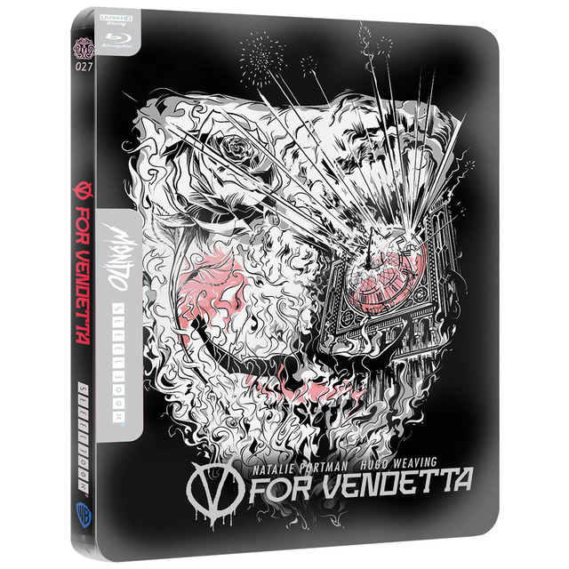 V de vendetta (Edición Metálica) (4K Ultra HD + Blu-Ray)