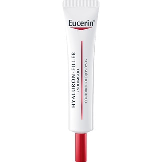 EUCERIN Hyaluron-Filler + Volume-Lift contorno de ojos que restaura el volumen facial y reafirma tubo 15 ml de uso diario para todo tipo de pieles