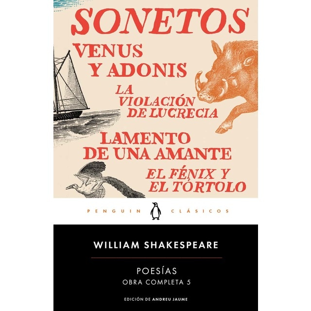 Poesías (Obra completa Shakespeare 5)
