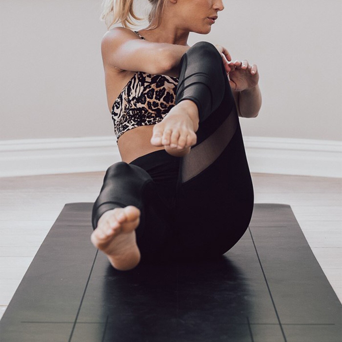 Esteira de Yoga Grip&Cushion III - 5 mm Preto-3