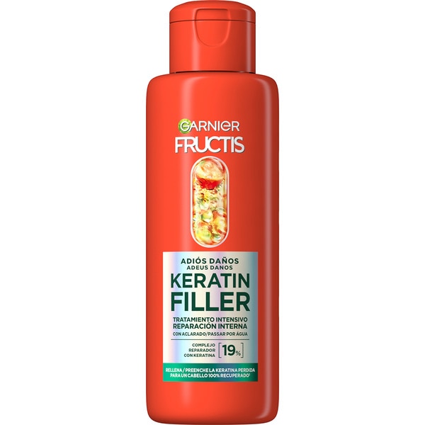 tratamiento capilar intensivo Keratin Filler reparación interna frasco 200 ml