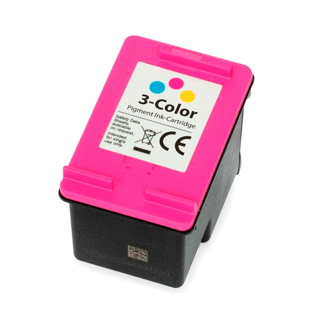 Cartucho Inkjet de tinta pigmentada e-mark Colop tricolor.