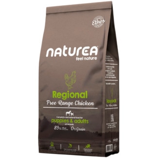 Naturea Alimento Seco para Cão Adulto e Júnior sabor Frango embalagem 1,6 kg