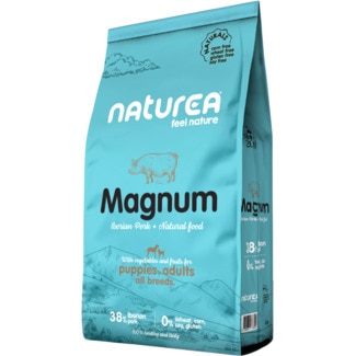 Naturea Alimento Seco para Cão Adulto e Pequeno Magnum sabor Porco Ibérico embalagem 2 kg