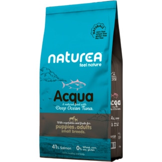 Naturea Alimento Seco para Cão Adulto e Pequeno Acqua sabor Atum embalagem 5,5 kg
