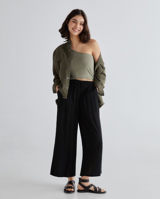 Pantalón de mujer fluido