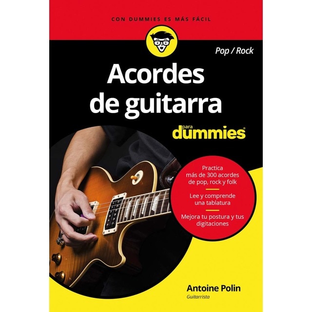 Acordes de guitarra pop/rock para Dummies (Tapa blanda)