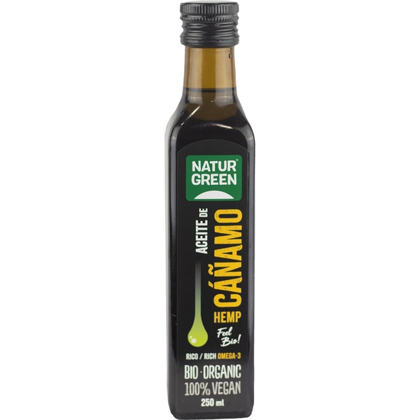 Bio Organic hemp oil bottle 250 ml
