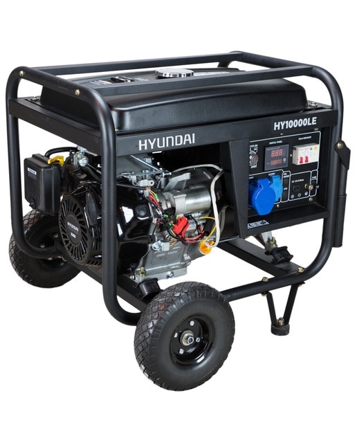 HYUNDAI – Generador Monofásico Abierto Gasolina 4T 7,8 kW HY10000LEK.