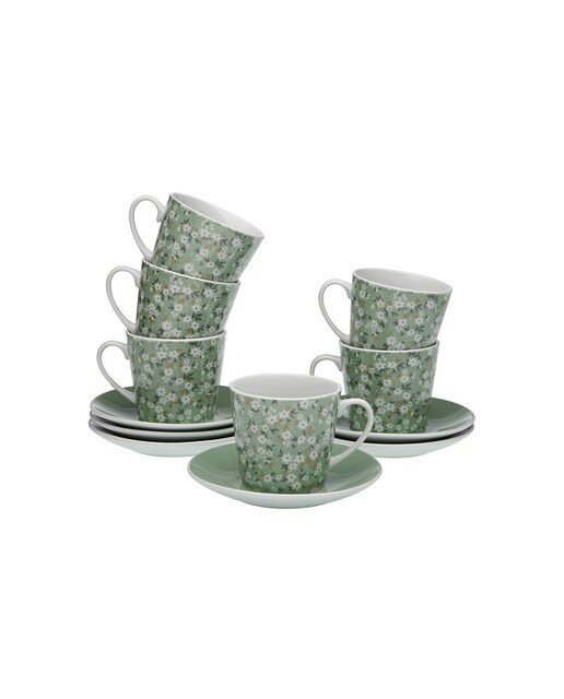 Set 6 tazas te c/p bellis
