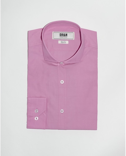 Camisa cuello italiano