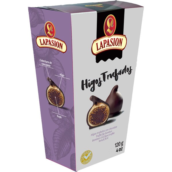 Trüffel-Feigen mit Schokolade Karton 120 g