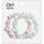 OH! MY HAIR scrunchie with pearl decoration 2 units assorted models, depending on stock